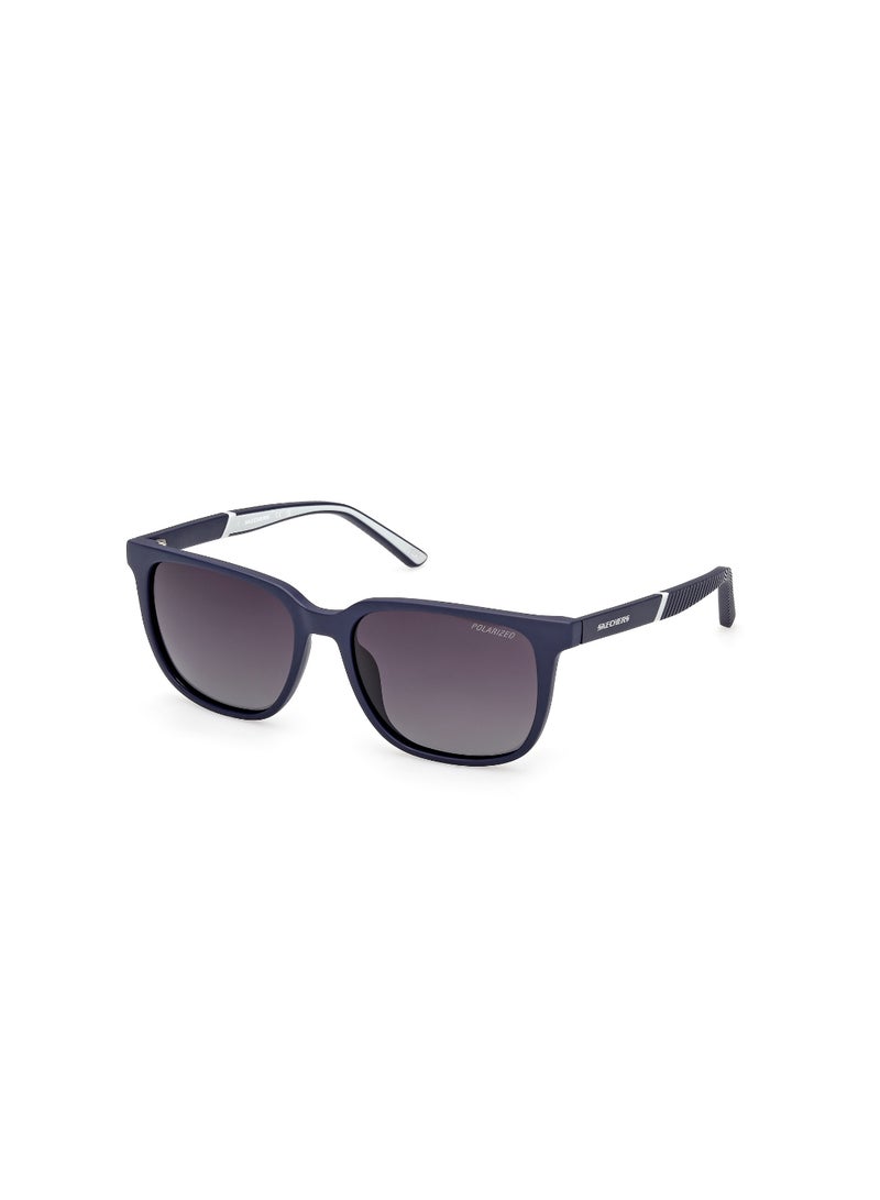 SKECHERS FULL RIM SE0015692D56 MEN SQUARE INJECTED SUNGLASSES - Image 1
